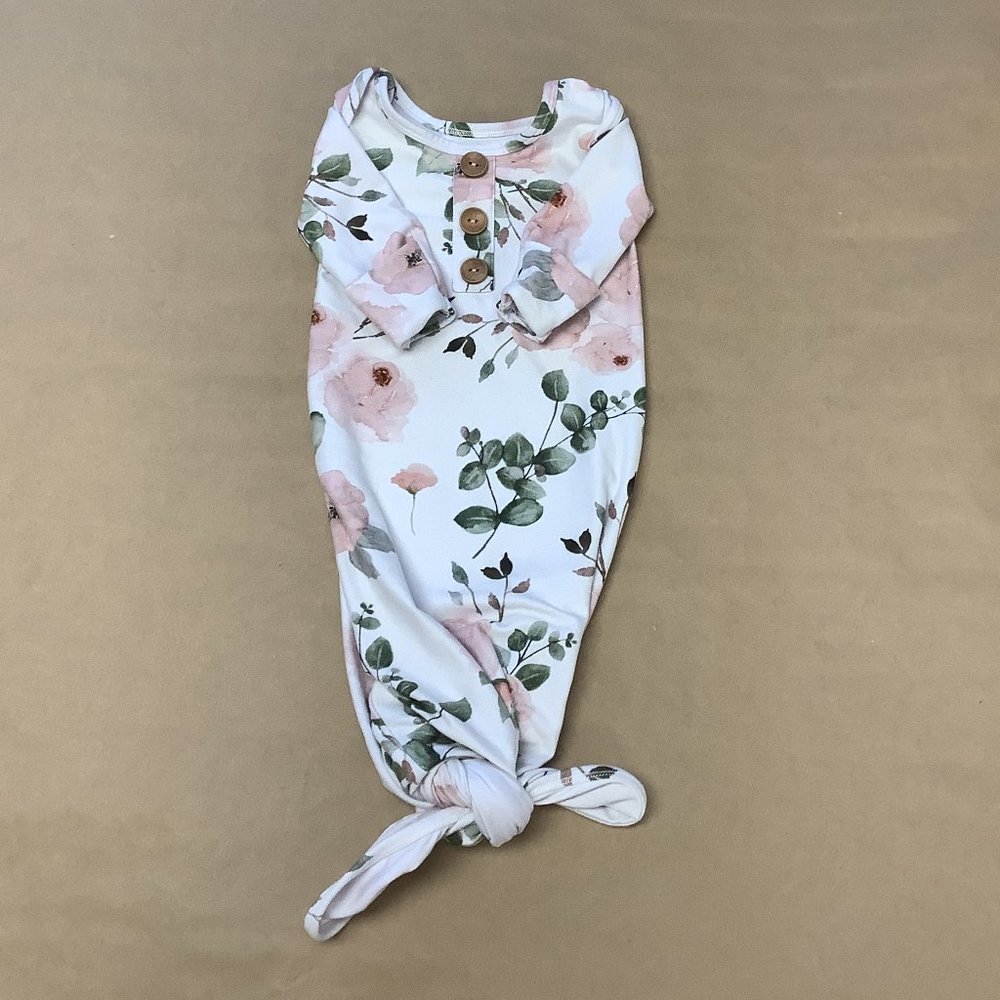 Caden Lane Knot Gown 0-3 months